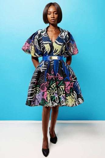 N by Nancy - A93156B DRESS: MULTI / XXXL