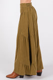 SAGE + FIG High Rise Corduroy Wide Leg Pants