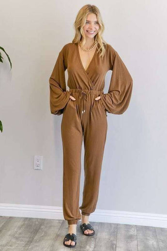 Hers & Mine - LINEN SMOCKED RUCHED FRONT TUBE AND PANTS SENT