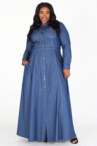 Dream Lover Denim Dress